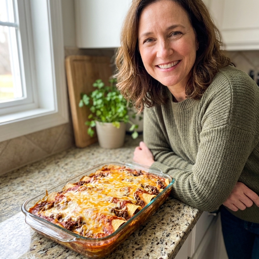 No-Soggy Tortilla Mexican Casserole Layers