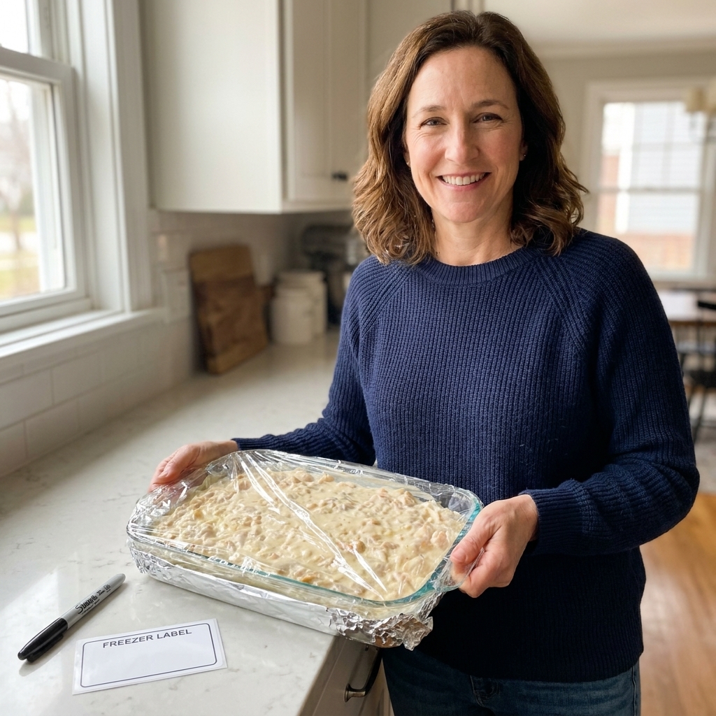 Freeze and Reheat Creamy Casseroles Without Separation