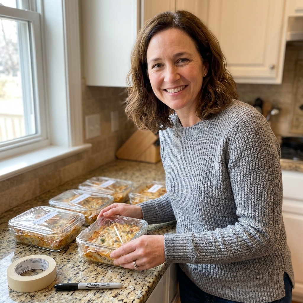 Solo Meal Prep: Freezing and Reheating Individual Casserole Portions